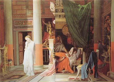 Jean Auguste Dominique Ingres Antiochus and Stratonice (mk04) Germany oil painting art